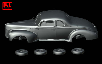 Ford Deluxe Coupe (1940) - STL files
