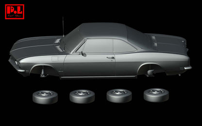 Chevrolet Corvair Monza (Series 105) Sport Sedan (1969) - STL files