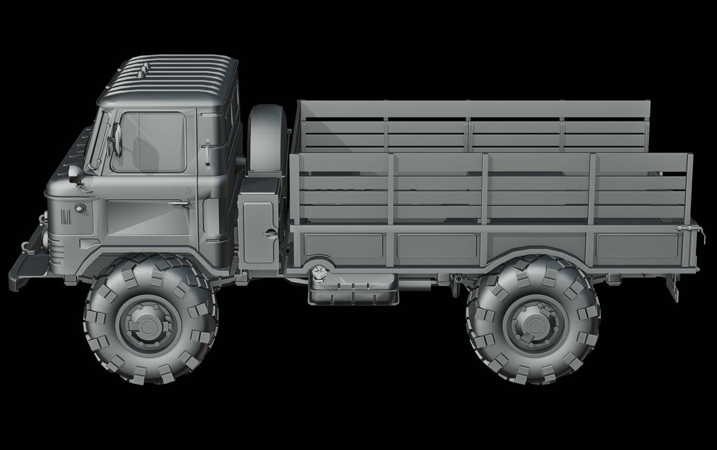 GAZ-66 (1964-1999) Soviet All-Terrain Truck