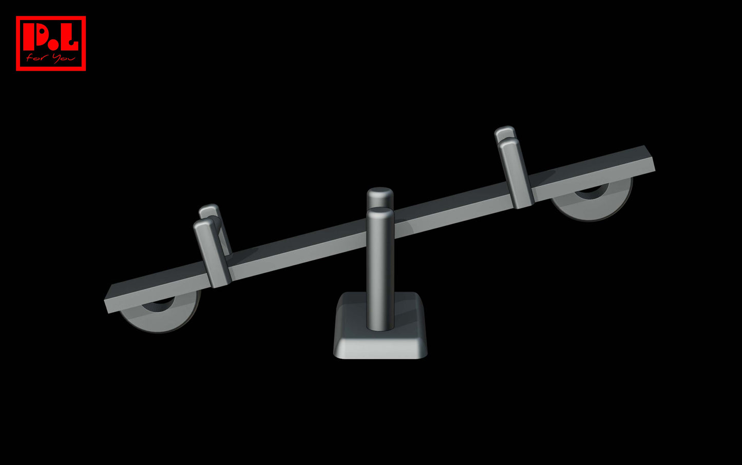 Teeter-Totter — 3D print STL files