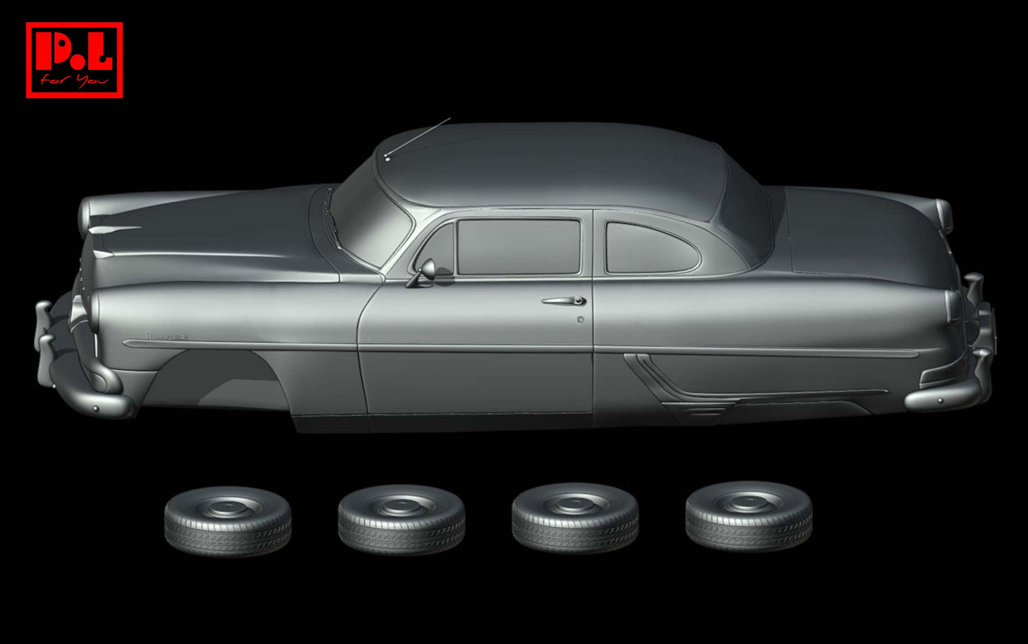 Hudson Hornet 1st Gen Coupe (1954) - STL files