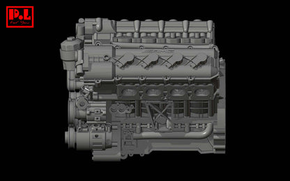 Mercedes-AMG M156-M159 V8 engine — 3D print STL files