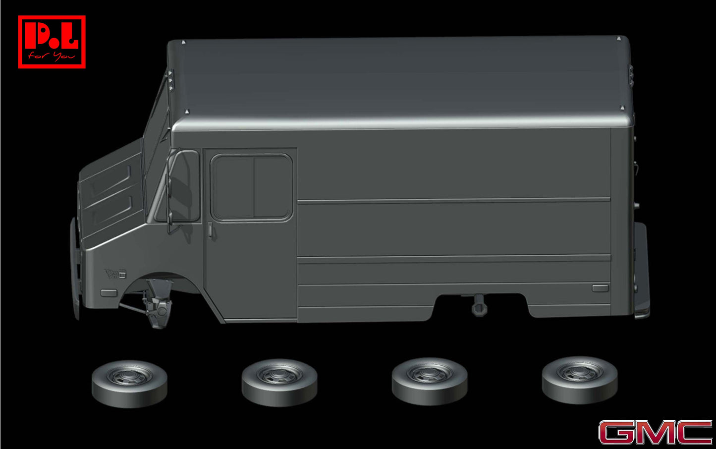 GMC P3500 (1989) - STL files