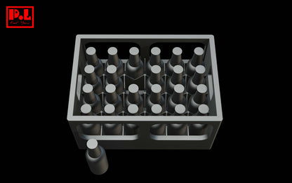 A box of bottles — 3D print STL files