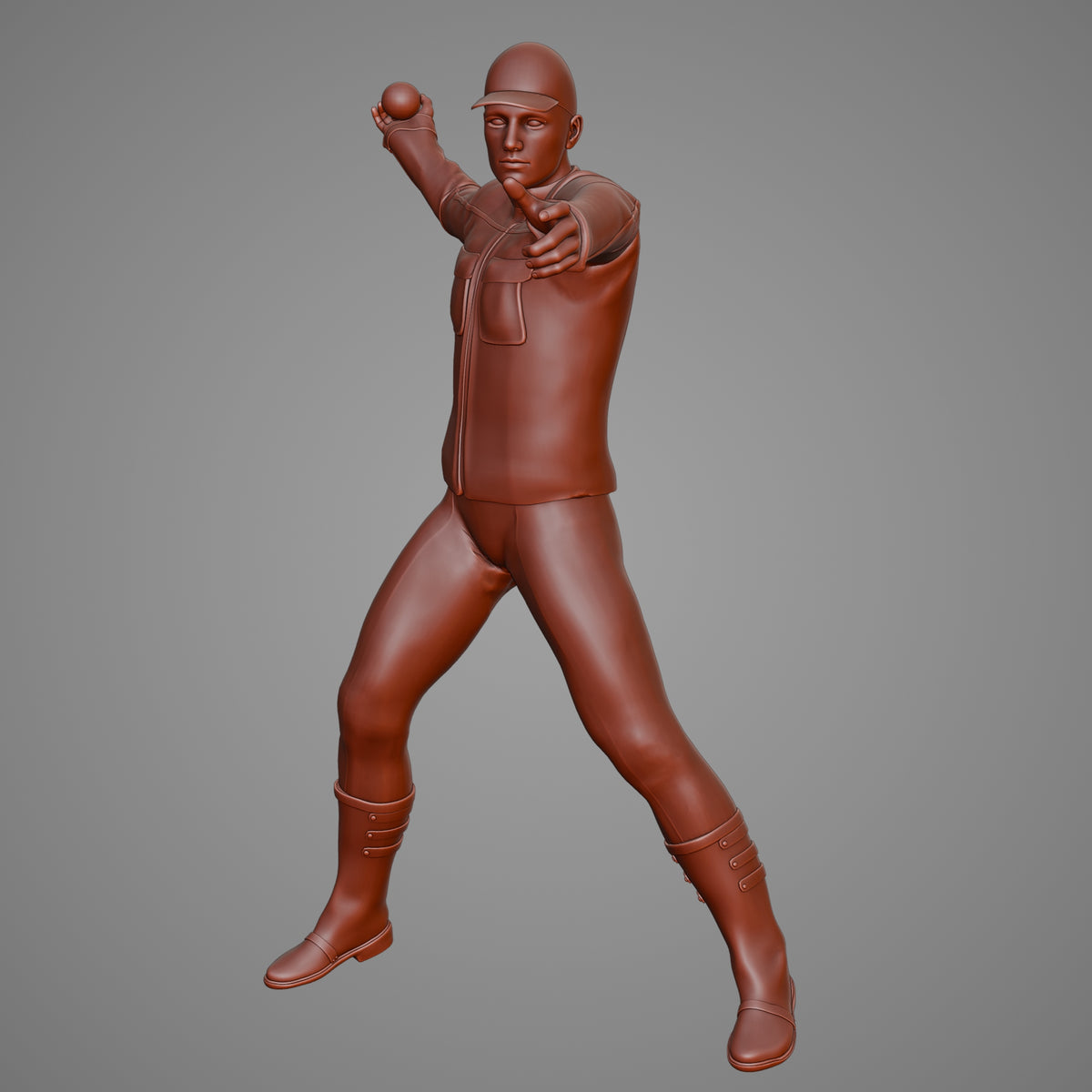 Baseball player — 3D print STL files