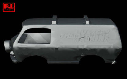 Mystery Machine Van (Scooby Doo cartoon) — 3D print STL files