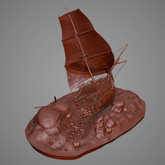 Shipwreck — 3D print STL files