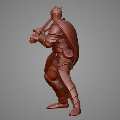 The knight attacks — 3D print STL files