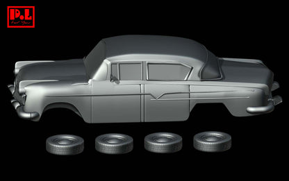 Hudson Hornet 2nd Gen Sedan (1956) - STL files