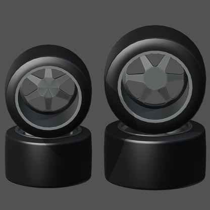 Sauber Mercedes C9 (wheels)