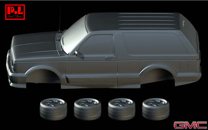 GMC Typhoon (1992) - STL files