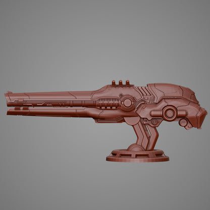 Sci-Fi Turret Gun — 3D print STL files