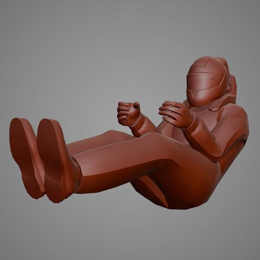 Formula 1 Driver - driving — 3D print STL files