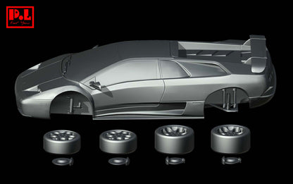 Lamborghini Diablo VT 6.0 — 3D print STL files