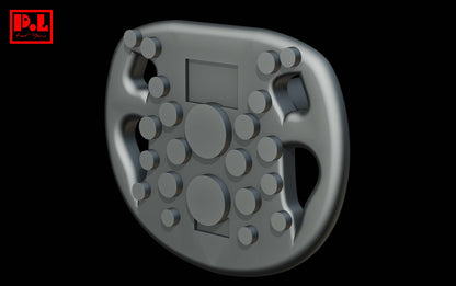 Ferrari F2002 Formula 1 Steering wheel — 3D print STL files