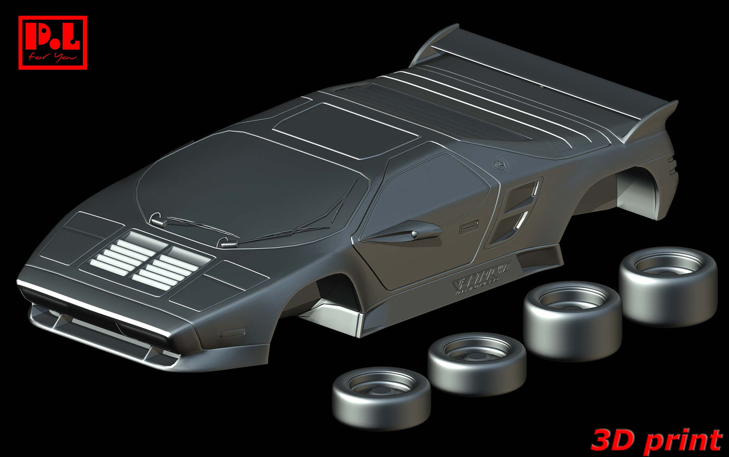 Vector W8 — 3D print STL files