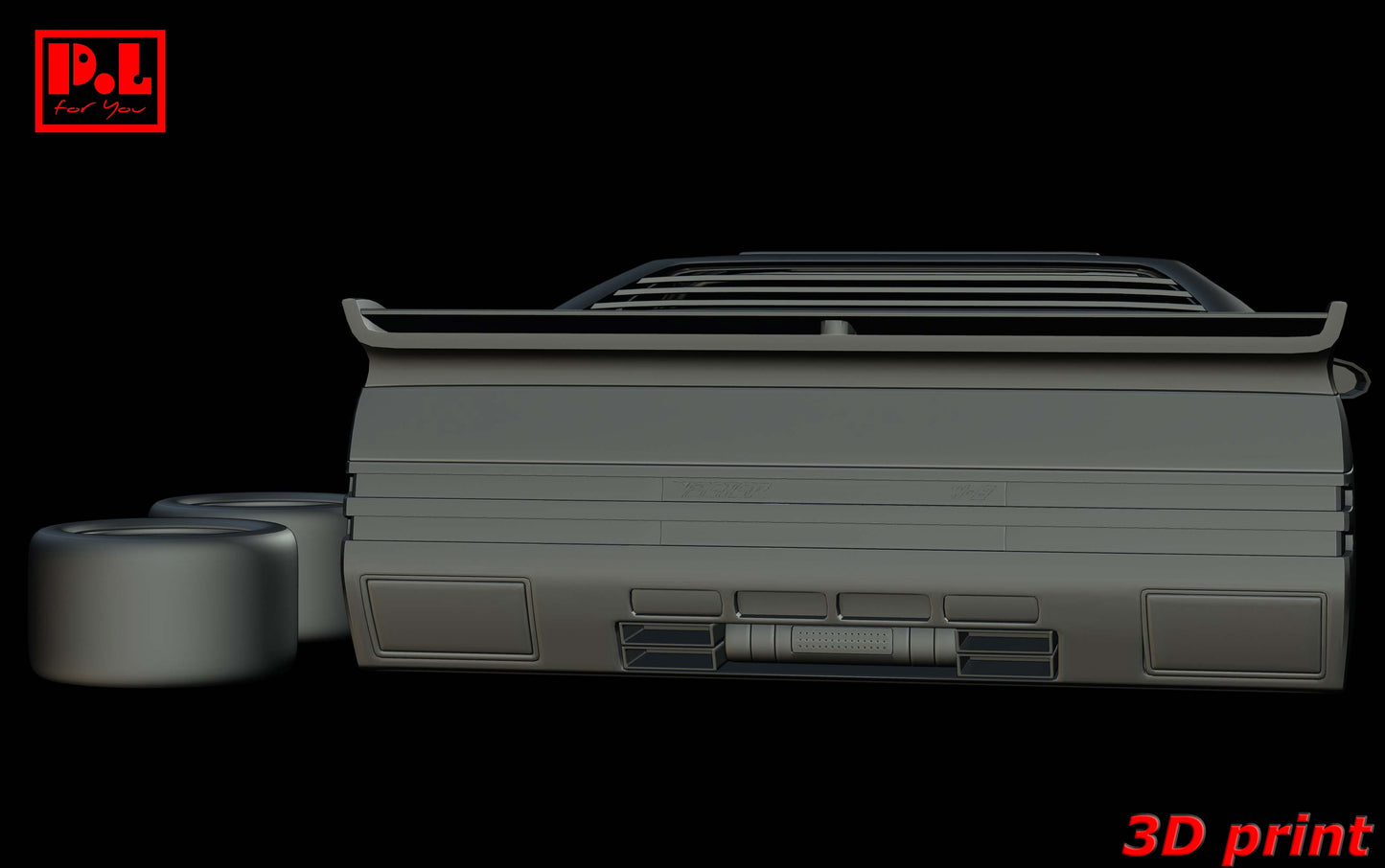 Vector W8 — 3D print STL files