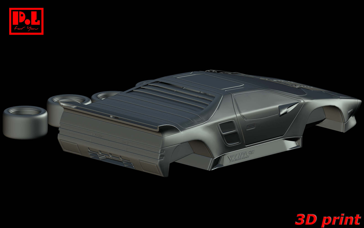 Vector W8 — 3D print STL files