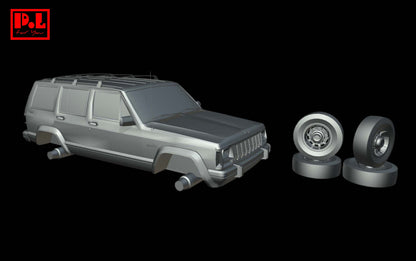 Jeep Cherokee XJ (1984) - STL files