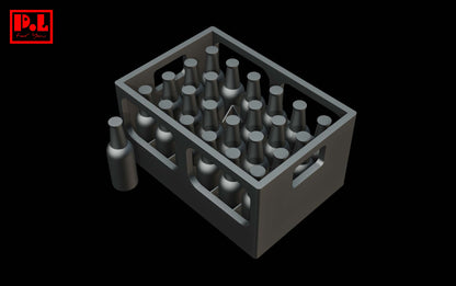 A box of bottles — 3D print STL files