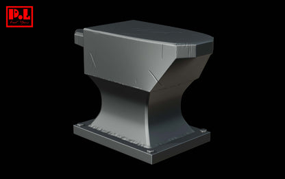 Single-horn Anvil — 3D print STL files