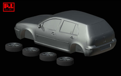 Volkswagen Golf IV — 3D print STL files