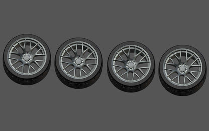 BMW M3 CSL wheels set