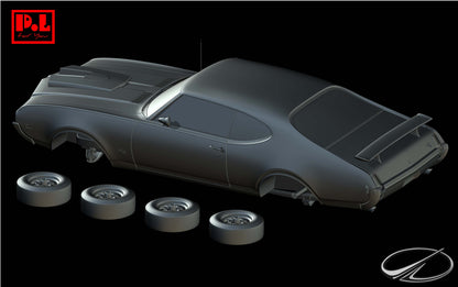 Oldsmobile 442 Hurst (1969) - STL files