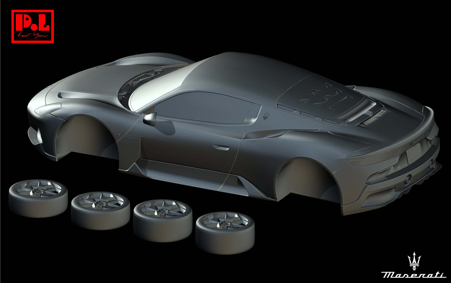 Maserati MC20 (2023) - STL files