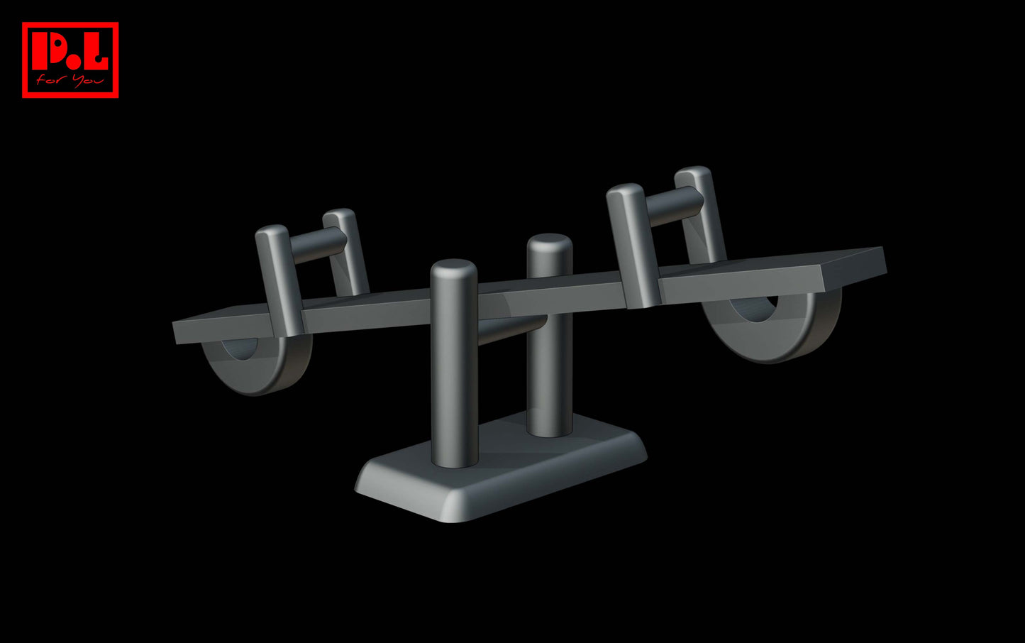 Teeter-Totter — 3D print STL files