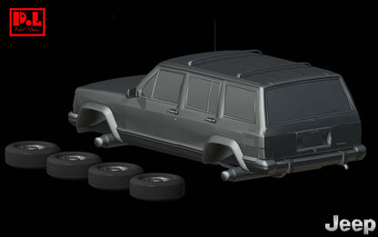 Jeep Cherokee XJ (1984) - STL files