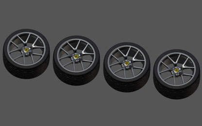 Ferrari 599 GTO wheels set