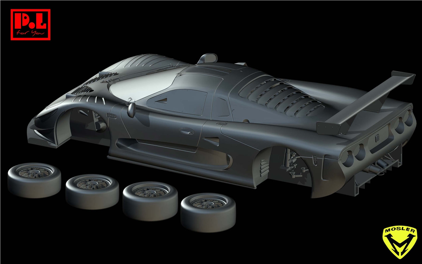 Mosler MT900 GT3 (2006) - STL files