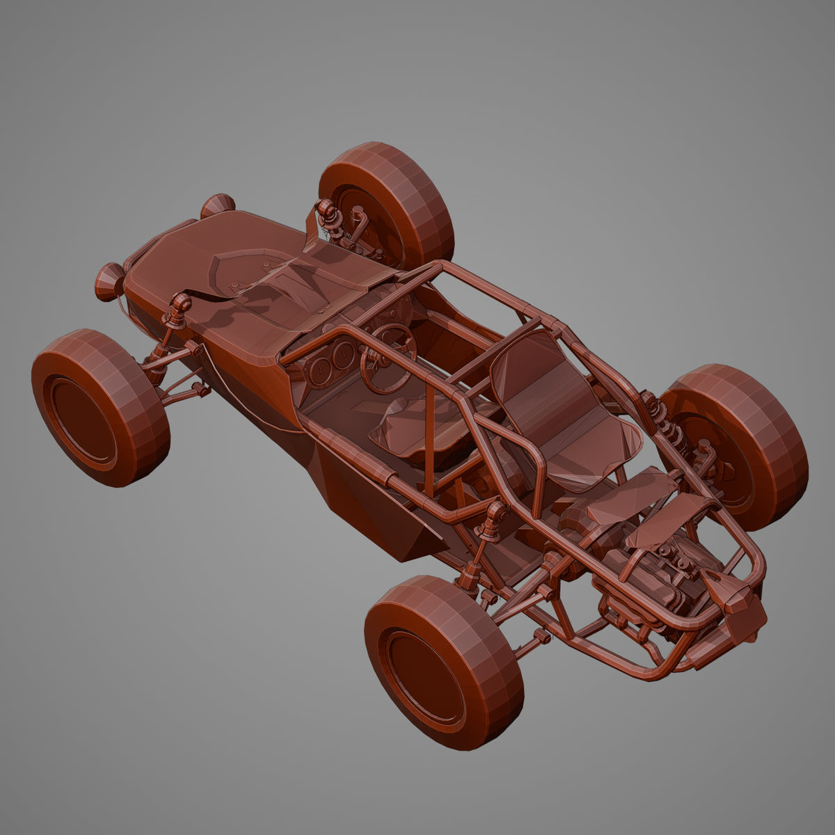 Combat Buggy Gasland MadMax — 3D print STL files