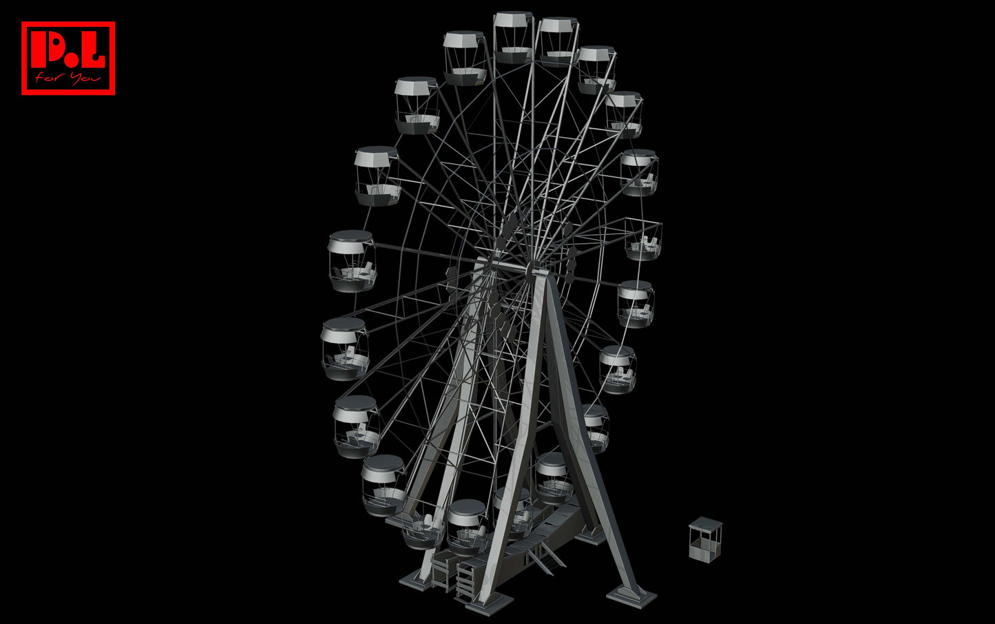 Ferris wheel — 3D print STL files