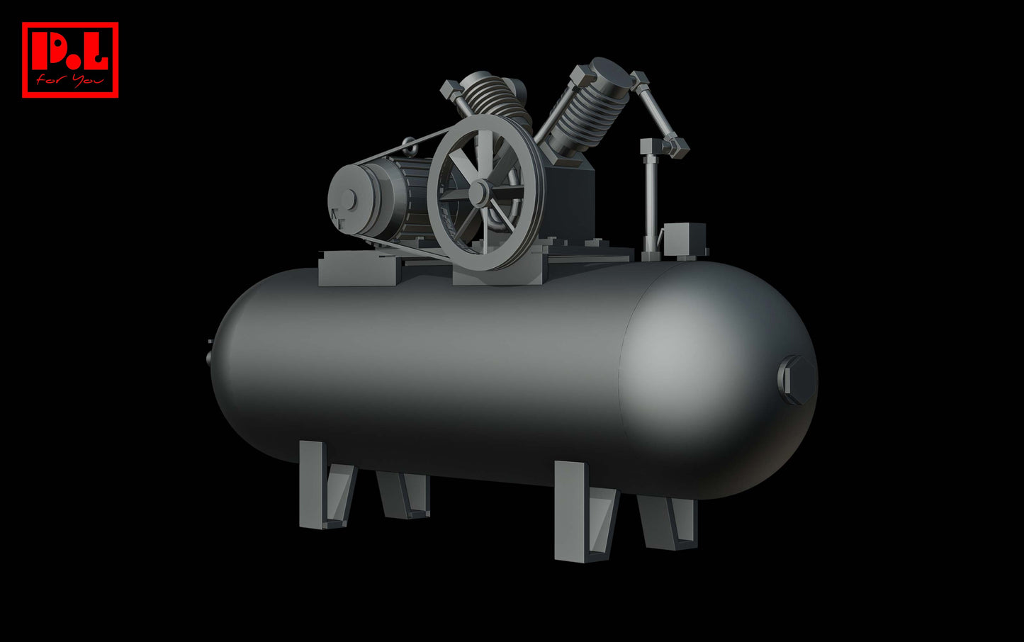 Air Compressor — 3D print STL files