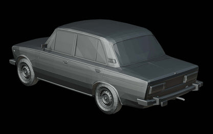 VAZ-2106 (1976-2006) Soviet Vehicle