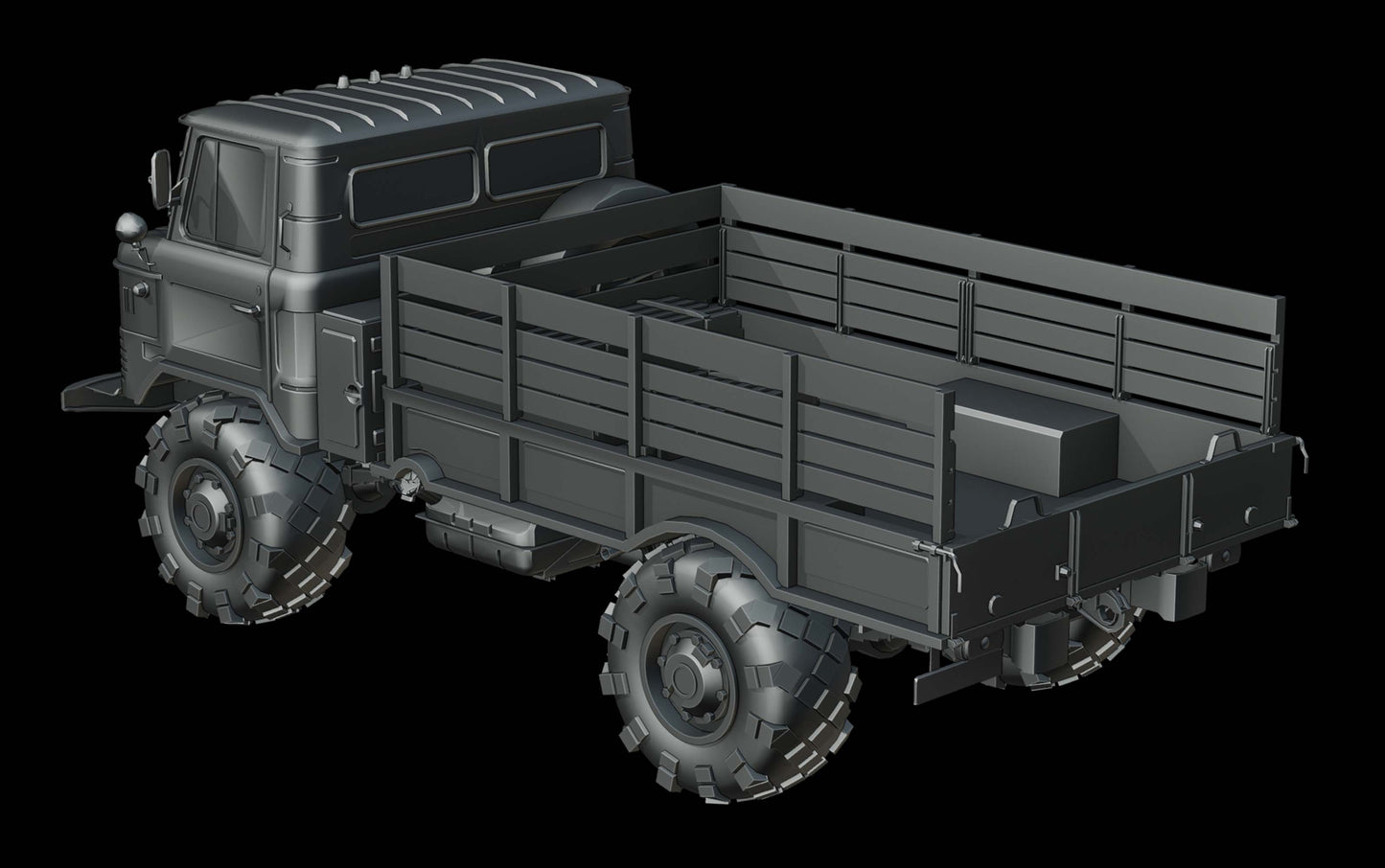 GAZ-66 (1964-1999) Soviet All-Terrain Truck