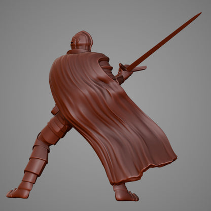 The knight attacks — 3D print STL files