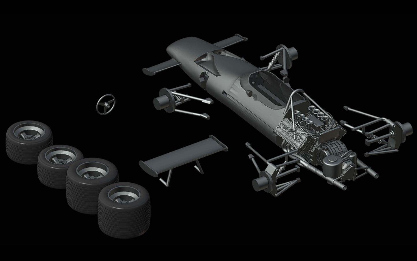 1/8 1/12 Mclaren M7A F1 (1968)