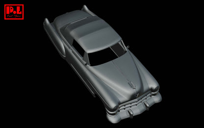 Cadillac Deville Convertible (1948) — 3D print STL files