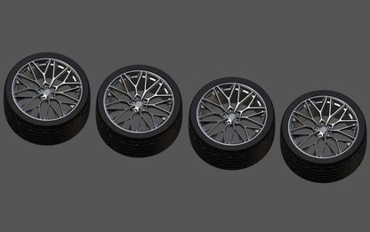 HRE P200 wheels set