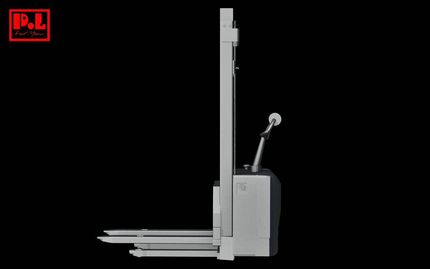 Electric Stacker Transpalette — 3D print STL files