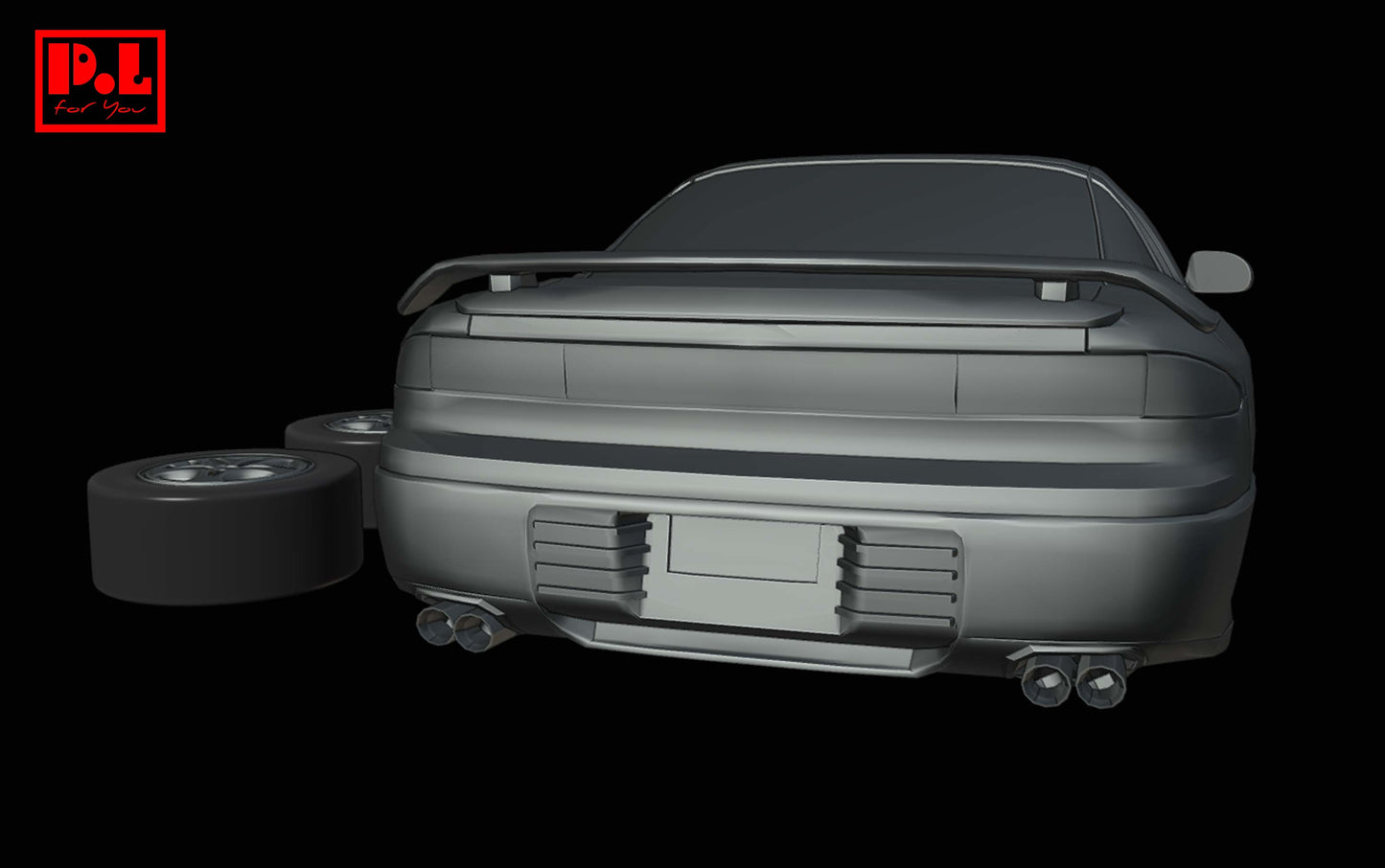 Mitsubishi 3000GT/GTO — 3D print STL files