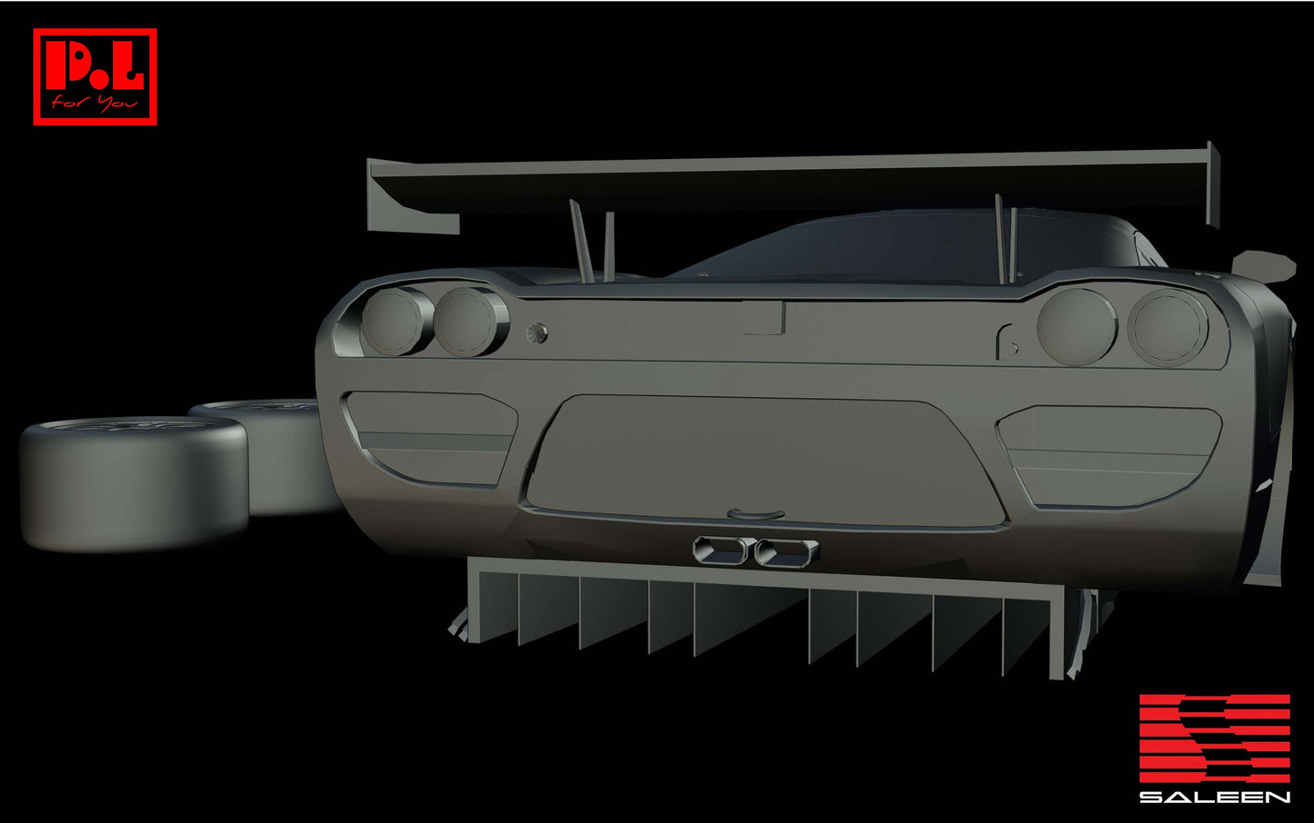 Saleen S7-R (2005) - STL files