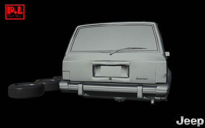 Jeep Cherokee XJ (1984) - STL files