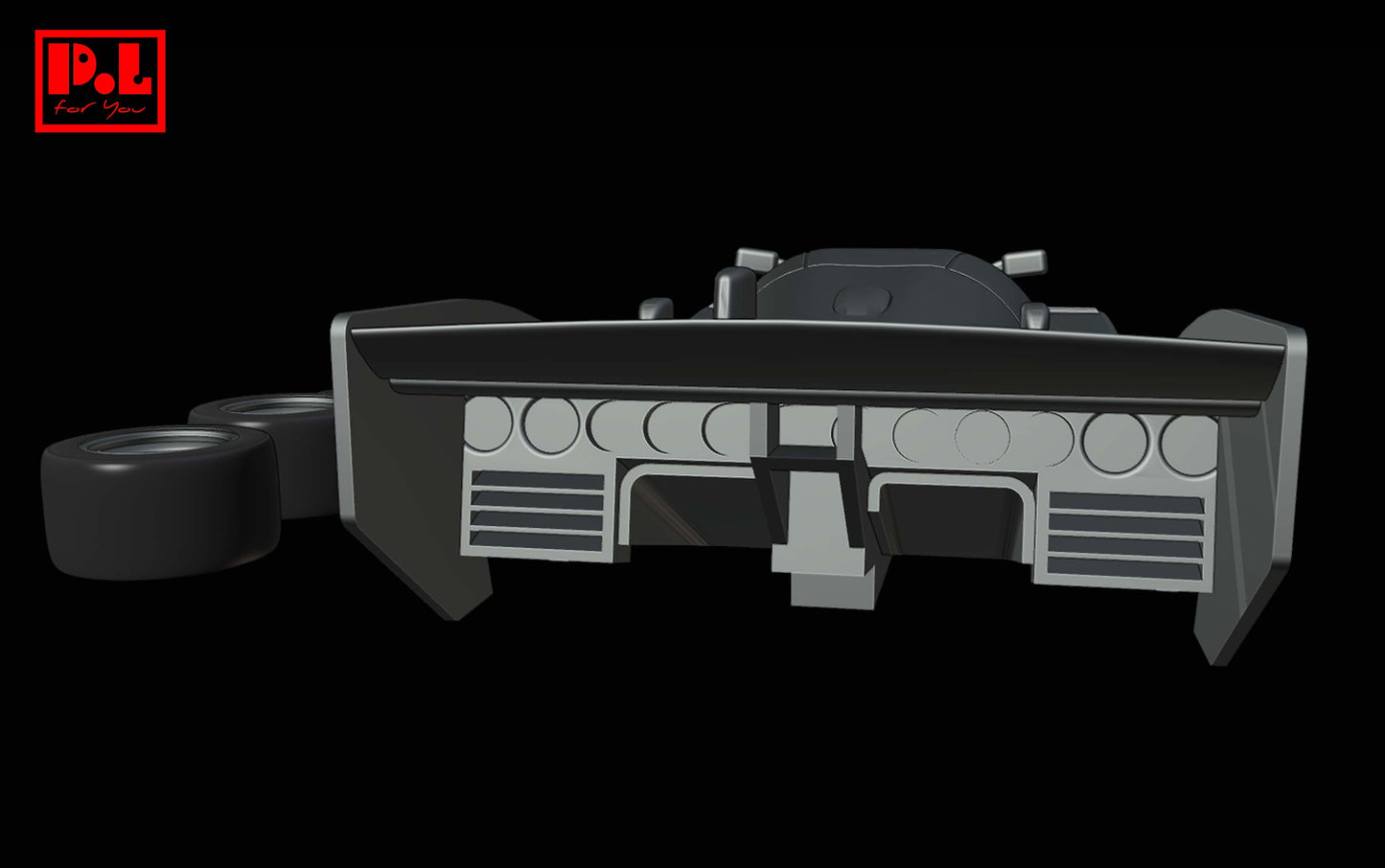 Nissan GTP ZX-Turbo — 3D print STL files