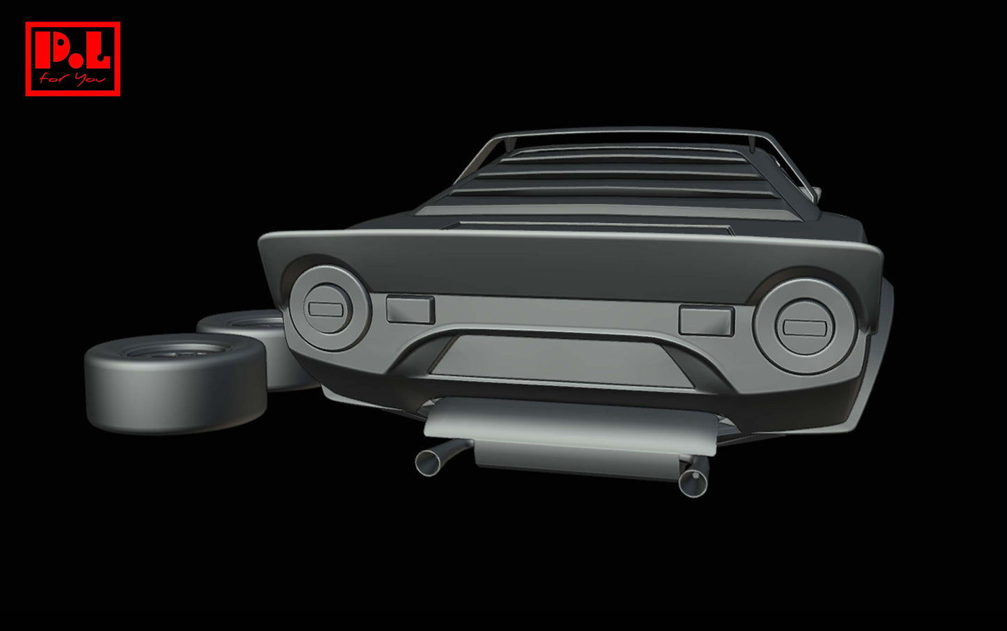 Lancia Stratos HF Stradale — 3D print STL files