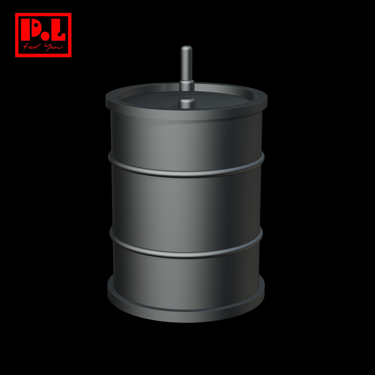 55 Gallon 200 Litre Drum Hand Pump — 3D print STL files