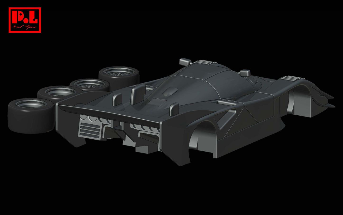 Nissan GTP ZX-Turbo — 3D print STL files